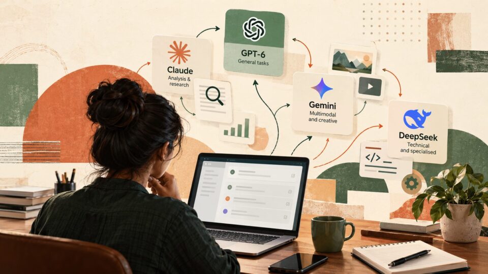 Editorial guide selecting AI models for common work tasks